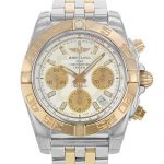 Breitling Men's Chronomat 41 Analog Display Swiss Automatic Two Tone Watch