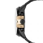 Diesel Men's Mega Chief Quartz Stainless Steel Chronograph Watch, Color: Black