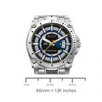 Bulova Men's Precisionist Black Dial Steel Bracelet Watch