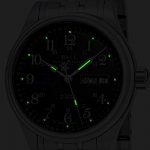 Ball Men's 'Train Cleveland' Black Dial Stainless Steel Swiss Automatic Watch