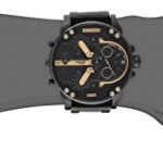 Diesel Men's Mr Daddy 2.0 Quartz Stainless Steel Chronograph Watch, Color: Black