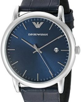 Emporio Armani Men's AR2501 Dress Blue Leather Quartz Watch