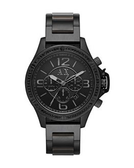 Armani Exchange Men's Black Stainless Steel Watch AX1520