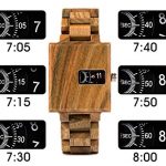 BOBO BIRD Quartz Wooden Watch Men Wooden Box, Brown