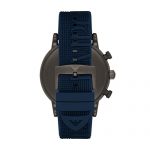 Emporio Armani Men's Luigi Watch with Silicone Strap