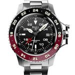 Ball Gents-Wristwatch Engineer Hydrocarbon AeroGMT II Date GMT Analog Automatic DG2018C-S3C-BK