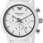 Emporio Armani Men's AR1499 Dress White Quartz Watch