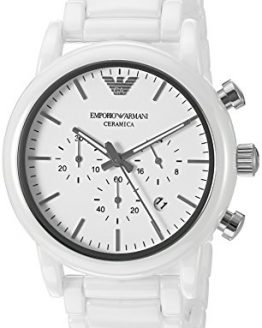 Emporio Armani Men's AR1499 Dress White Quartz Watch