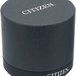 Citizen Men's 'Eco-Drive' Quartz Stainless Steel and Leather Casual Watch, Color: Brown