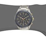 Armani Exchange Men's Analog-Quartz Watch with Stainless-Steel Strap, Silver