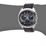 Bulova Men's Curv Collection Stainless Steel Analog-Quartz Watch with Leather-Alligator Strap