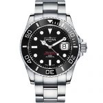 Davosa Swiss Automatic Watch for Men - Limited Edition Analog Mechanical Ternos Professional Watch 300 Meters Stainless Steel Band (16155951)