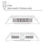 BUREI Personalized Men Luxury Automatic Watch Text Customization