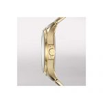 Armani Exchange Black Dial Gold PVD Mens Watch AX2122