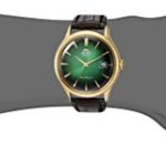 Orient Men's Bambino Japanese-Automatic Watch with Leather Calfskin Strap