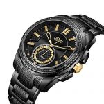 JBW Luxury Men's Prince 0.23 Karat Diamond Wrist Watch