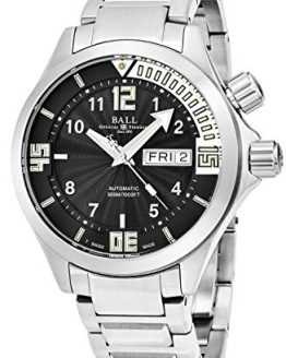 Ball Engineer Master II Diver Black Face Day Date Swiss Automatic Stainless Steel Mens Watch DM2020A-SA-BKWH