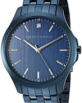 Armani Exchange Men's AX2184 Blue IP Quartz Watch