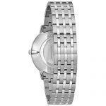 Bulova Men's Quartz Stainless Steel Dress Watch, Color: Silver-Toned