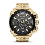 Diesel Men's 'Bamf' Quartz Stainless Steel Watch, Color:Gold-Toned (Model: DZ7378)