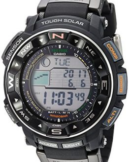 Casio Men's Pro Trek PRW-2500R-1CR Tough Solar Digital Sport Watch