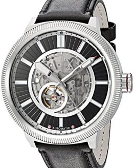 Armani Exchange Men's AX1418 Black Leather Watch