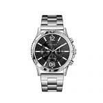Caravelle Men's Quartz Watch with Stainless-Steel Strap, Silver, 24 (Model: 43A144)
