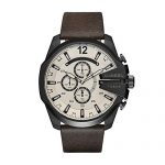 Diesel Men's DZ4422 Mega Chief Brown Leather Watch