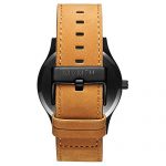 MVMT Classic Men's Analog Watch | 45MM Minimalist Design | Black Tan 🕒