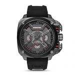 Diesel Men's DZ7356 BAMF Analog Display Quartz Black Watch