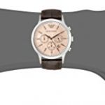 Emporio Armani Men's AR2433 Dress Brown Leather Watch