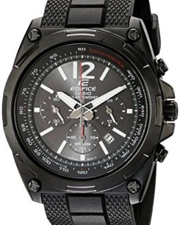 Casio Men's EFR-545SBPB-1BVCF Edifice Tough Solar Black Watch