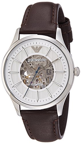 Emporio Armani Men's AR1946 Dress Brown Leather Watch