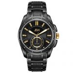 JBW Luxury Men's Prince J6371C 0.23 Karat Diamond Wrist Watch with Stainless Steel Bracelet