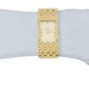 Bulova Men's 97F52 Diamond Accented Gold-Tone Stainless Steel Watch – Elegant Design for Everyday Luxury 💎
