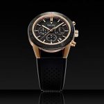 Vincero Luxury Men's Rogue Wrist Watch Black + Rose Gold