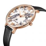Kaifanxi Women's Quartz Wristwatch Elegant Bird Dial Design