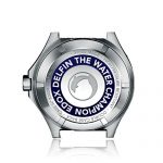 Edox Men's 53005 3M AIN Delfin Analog Display Swiss Quartz Silver Watch