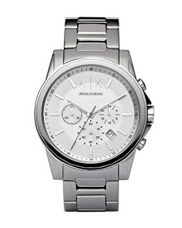 Armani Exchange Men's AX2058 Silver Watch
