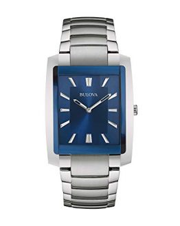 Bulova Men's 96A169 Analog Display Quartz Silver Watch