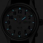 Ball Men's 'Trainmaster' White Dial Brown Leather Strap Day Date Royal