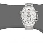 Bulova Men's Quartz Watch with Stainless-Steel Strap, Silver