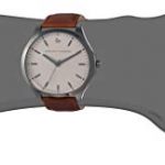 Armani Exchange Men's AX2195 Gunmetal Brown Leather Watch