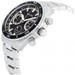 Bulova High Frequency Quartz Chronograph Silver Tone Men's Watch