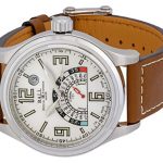 Ball Trainmaster TMT Celcius Automatic Mens Strap Watch Silver Dial Date