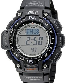 Casio Men's SGW-1000-1ACR Triple Sensor Digital Display Quartz Black Watch