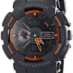 Casio Men's GA-110TS-1A4 G-Shock Analog-Digital Watch With Grey Resin Band