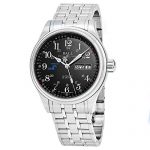Ball Men's NM1058D-S10J-BK 'Train Cleveland' Black Dial Stainless Steel GMT Day Date Swiss Automatic Watch