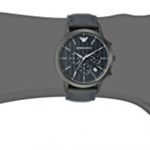 Emporio Armani Men's Dress Analog Display Analog Quartz Blue Watch