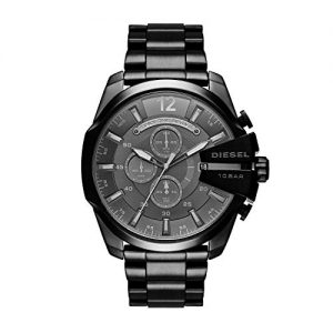 Diesel Men's DZ4355 Mega Chief Black Ip Watch